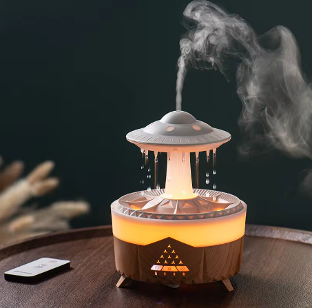 Humidificador y Difusor Gotas de Lluvia